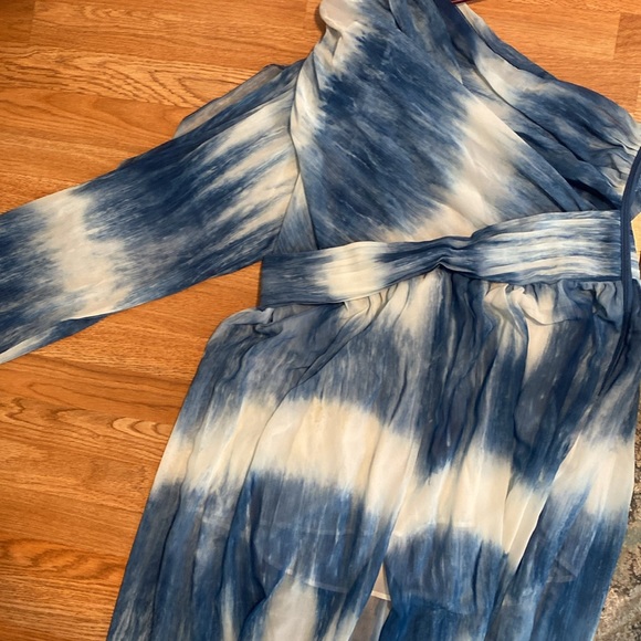 Blue Ombré Maxi Dress - Picture 6 of 8